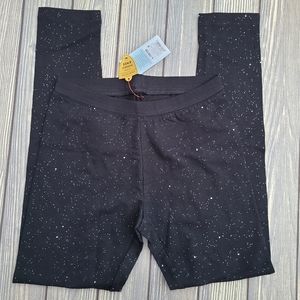 Cat & Jack Black Sparkle Leggings